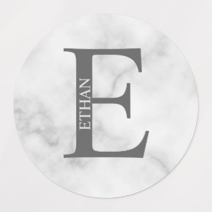 Personalized Monogram and Name Labels