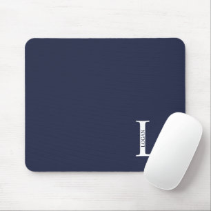 Personalized Monogram and Name Mouse Pad