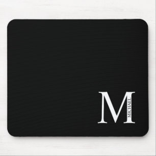Personalized Monogram and Name Mouse Pad