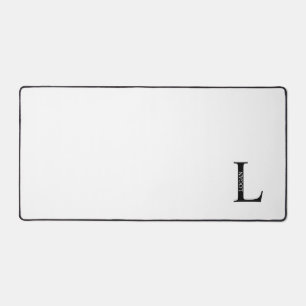 Personalized Monogram and Name Mouse Pad