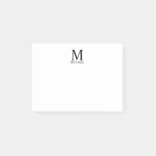 Personalized Monogram and Name Notepad