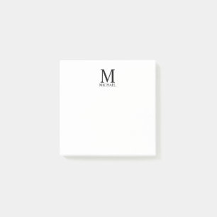 Personalized Monogram and Name Notepad