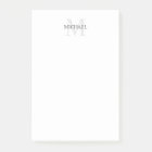 Personalized Monogram and Name Notepad