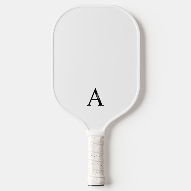 Personalized Monogram and Name Pickleball Paddle (Front)