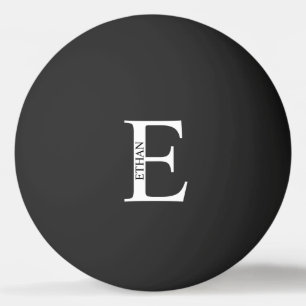 Personalized Monogram and Name Ping Pong Ball