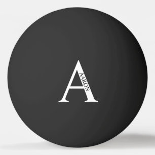 Personalized Monogram and Name Ping Pong Ball