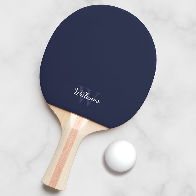 Personalized Monogram and Name Ping Pong Paddle (Creator Uploaded)