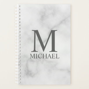 Personalized Monogram and Name Planner
