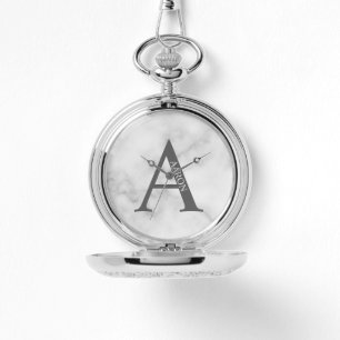 Personalized Monogram and Name Pocket Watch