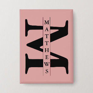 Personalized Monogram and Name Poker