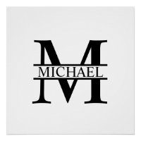 Personalized Monogram and Name