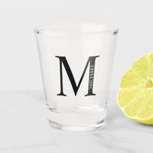 Personalized Monogram and Name Shot Glass