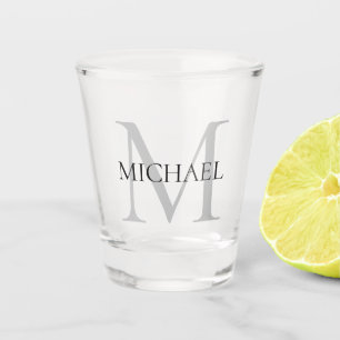 Personalized Monogram and Name Shot Glass
