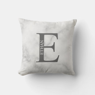 Personalized Monogram and Name Throw Pillow