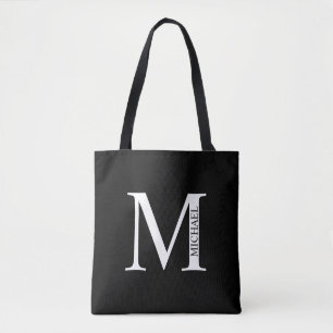 Personalized Monogram and Name Tote Bag