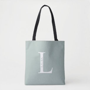 Personalized Monogram and Name Tote Bag