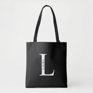 Personalized Monogram and Name Tote Bag