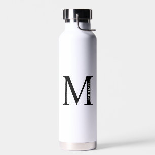 Personalized Monogram and Name Water Bottle
