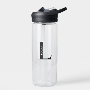 Personalized Monogram and Name Water Bottle