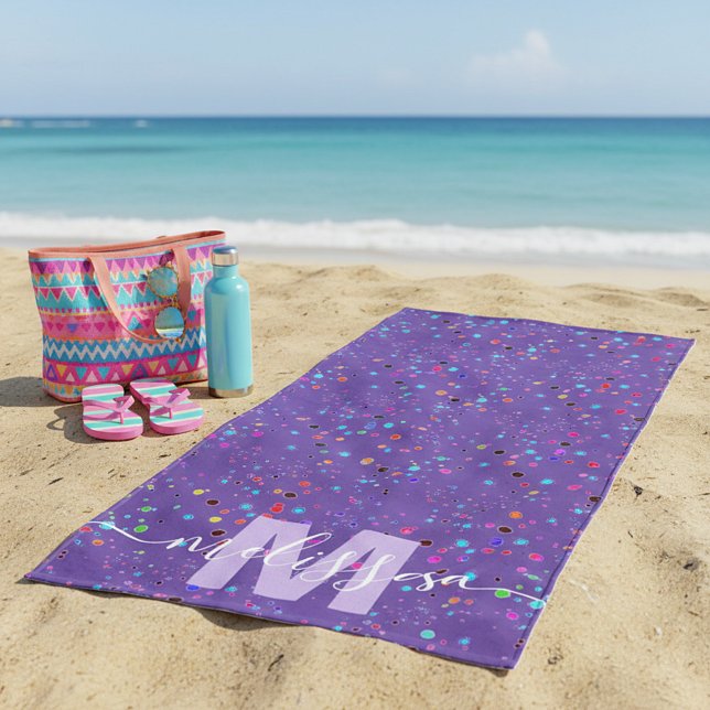 Personalized Monogram  Bath Towel (Creator Uploaded)