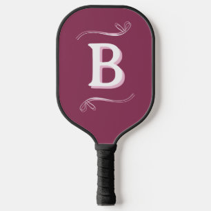 Personalized Monogram Berry Pickleball Paddle