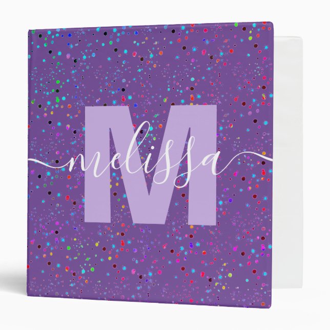 Personalized Monogram  Binder (Front/Inside)