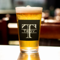 Personalized Monogram Black Block Letter