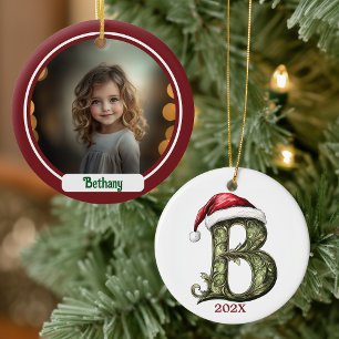 Personalized Monogram Christmas Ornament