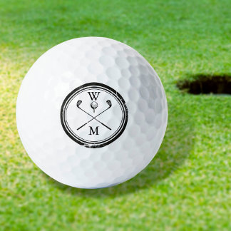 Personalized Monogram Classic  Golf Balls