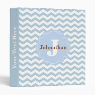 Personalized Monogram Custom Baby Binder