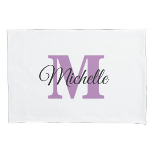 Personalized Monogram Custom Pillow Case