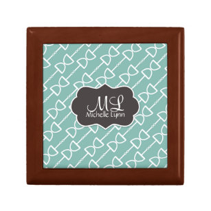 Personalized Monogram D Ring Snaffle Horse Bit Gift Box