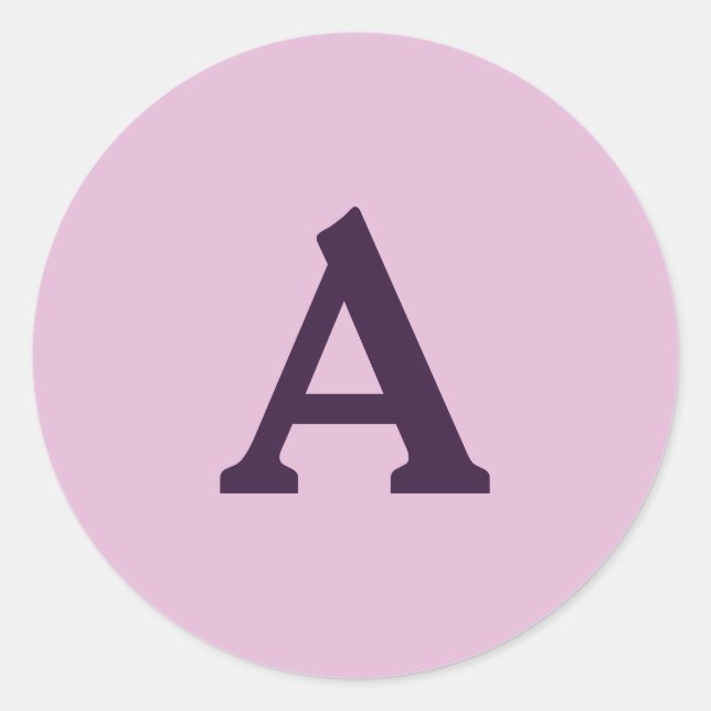 Personalized Monogram Envelope Seal (Front)