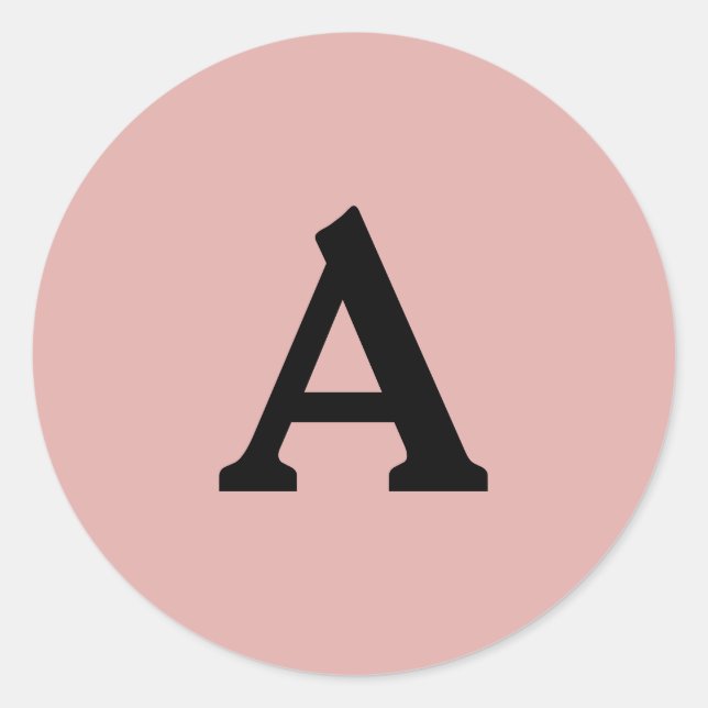 Personalized Monogram Envelope Seal (Front)