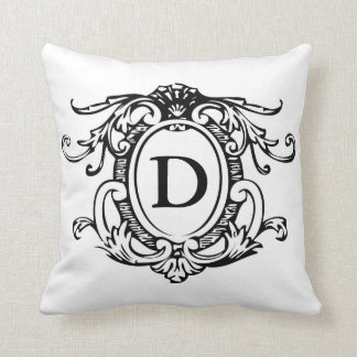 Personalized Monogram Family Crest Pillow