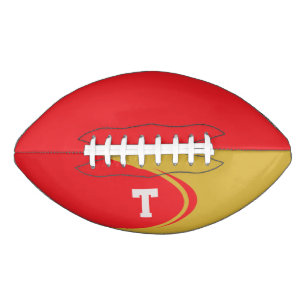 Personalized Monogram Football