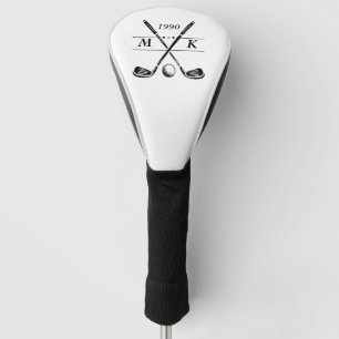 Personalized Monogram Golf Clubs Head Cover
