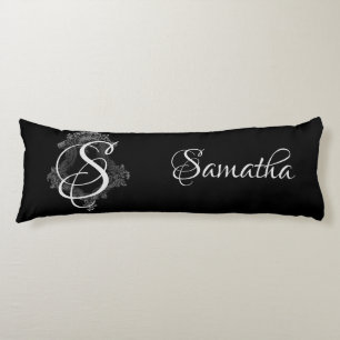 Personalized Monogram Initial Body Pillow