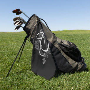 Personalized Monogram Initial Golf Towel