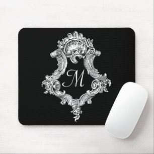 Personalized Monogram Initial Mouse Pad
