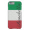 Personalized Monogram Italian Flag Damask Pattern