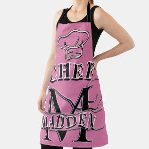 Personalized Monogram (M) Apron