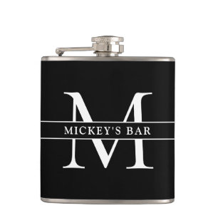 Personalized Monogram Name Hip Flask