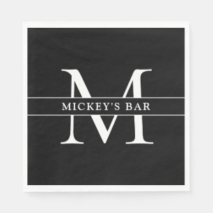 Personalized Monogram Name Napkin