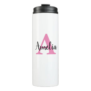 Personalized Monogram Name Thermal Tumbler