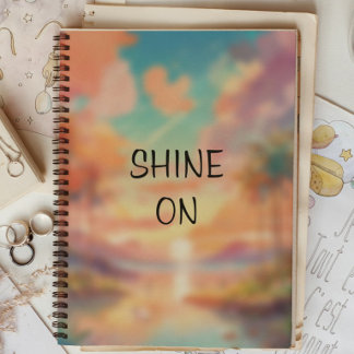 "Personalized Monogram Notebook