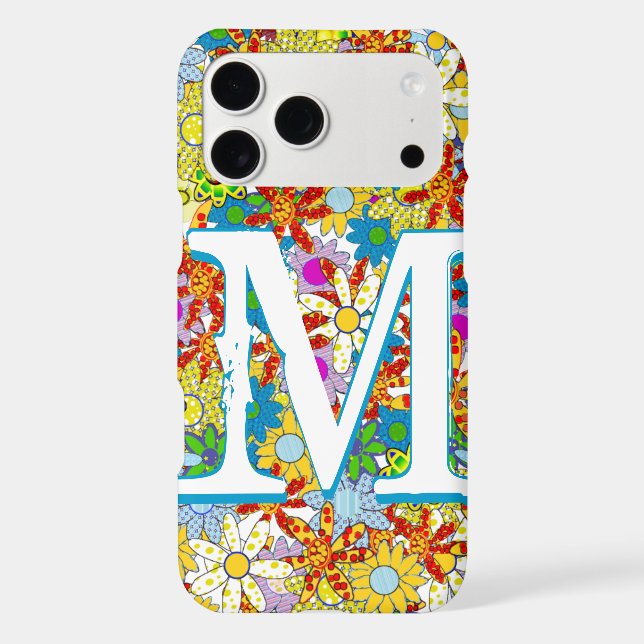 Personalized Monogram or Name Floral Pattern (Back)