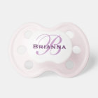 Personalized Monogram Pacifier