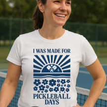 Personalized Monogram Pickleball Days Retro Floral