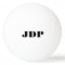 Personalized monogram ping pong balls